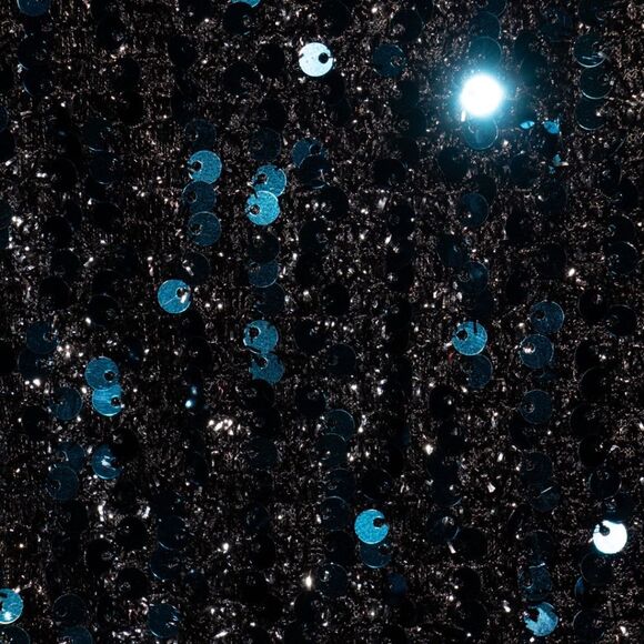 Mac Duggal 26445 Long Sleeve Sequin Midnight Gown sz 18 - Picture 7 of 15